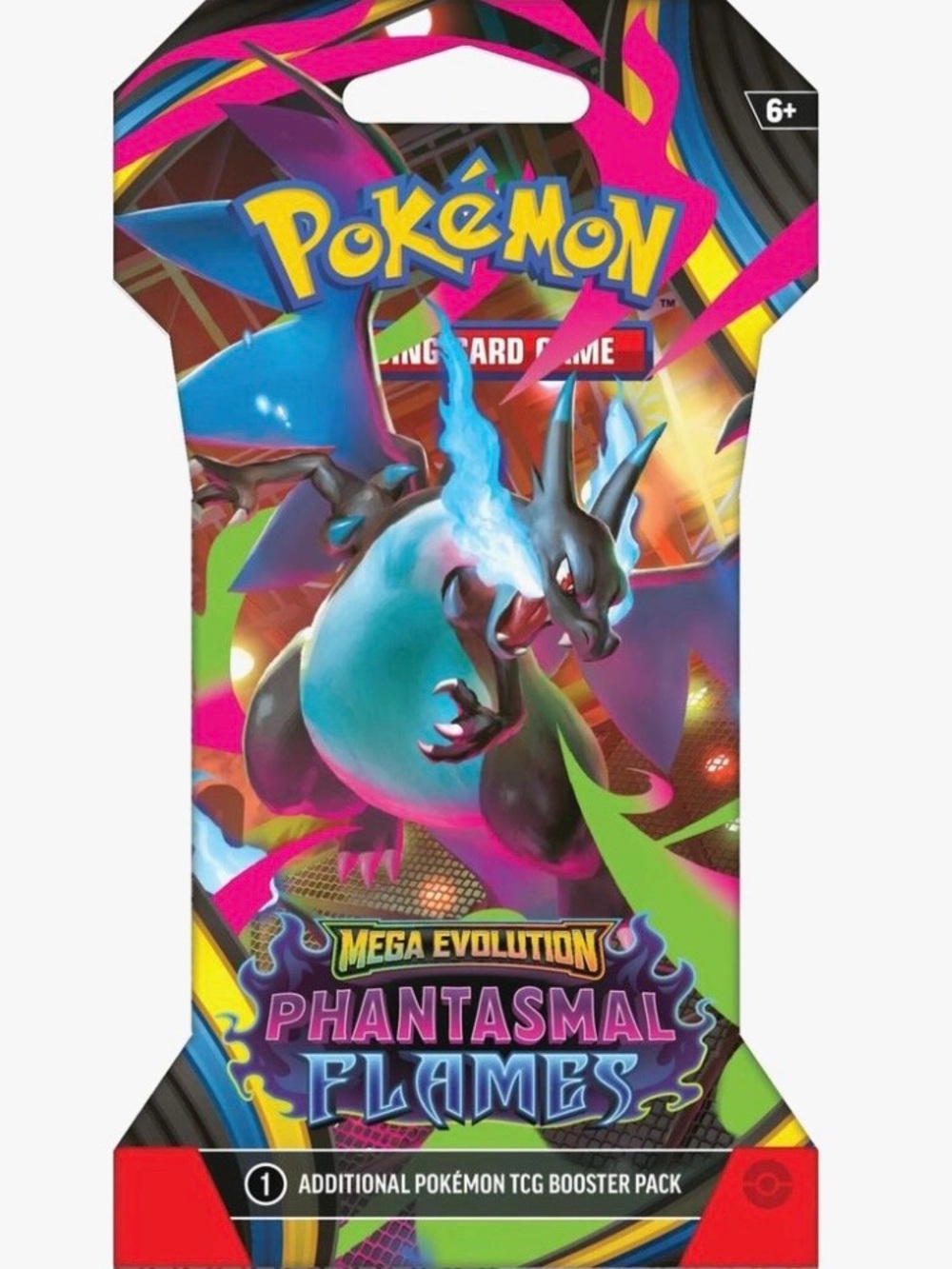 Pokemon Mega Evolution Phantasmal Flames Booster Pack – (1-Pack)